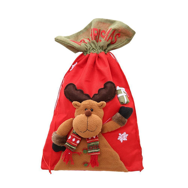 Christmas Gift Bags Christmas Gift Wrapping Bags, For babies Package Storage Party Candy Decorations.