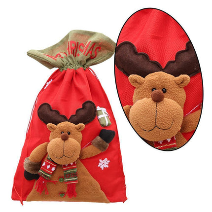 Christmas Gift Bags Christmas Gift Wrapping Bags, For babies Package Storage Party Candy Decorations.