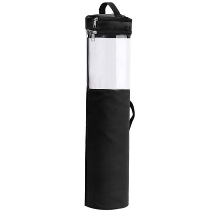 Christmas tree storage bag gift wrapping paper storage bag Christmas cylindrical storage bag Red.