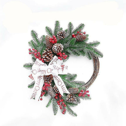 Christmas Wreaths Front Door Artificial Christmas Wreath.