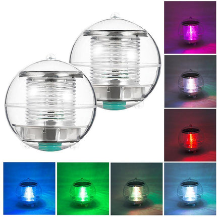 Solar Waterproof Pool Lights Floating Night Light With Color Changing.