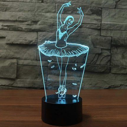 3D Optical Illusion Lamp LED Night Light Optical Illusions Night Lamp 7 Colors Touch Bedside Lamp.