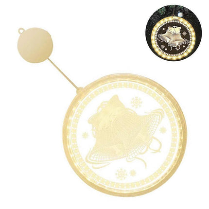 Christmas Decorative String Lights for Window, Acrylic LED Night Lights for babies-16cm.