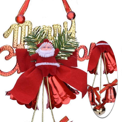 Christmas Decoration bells hanging, ornaments for front door, Christmas decorations.