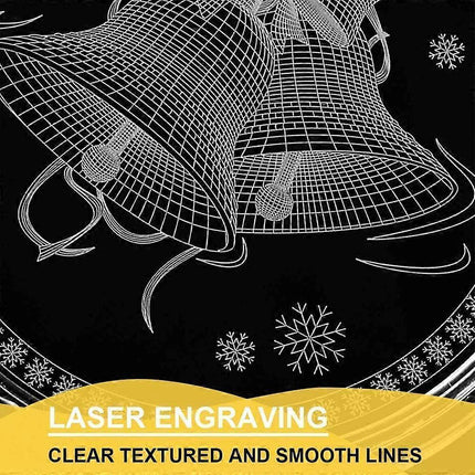 Christmas Decorative String Lights for Window, Acrylic LED Night Lights for babies-16cm.