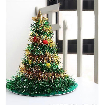 Christmas tree hat for Christmas and Christmas party.