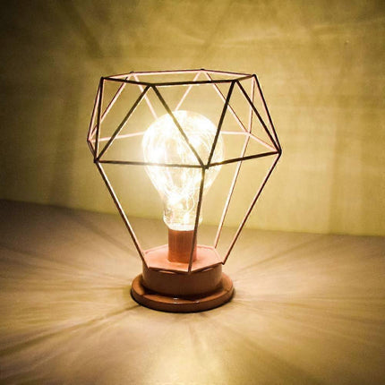 Desk Lamps Bedside Lamp Diamond Table Lamp Made of Nordic Wire Decorative USB LED Desk Lamp Battery-operated.