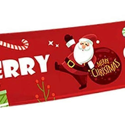 Christmas Decoration Banner, Merry Christmas Banner, Red Merry Christmas Banner, Merry Christmas Banner for Indoor and Outdoor.
