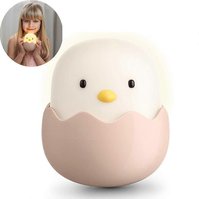 Nursing light dimmable - LED night light chick for Babies - silicone touch lamp for babies.