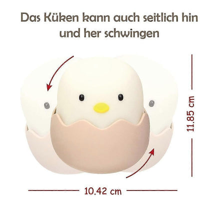 Nursing light dimmable - LED night light chick for Babies - silicone touch lamp for babies.
