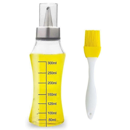 Bottle Of Oil Tortoiseshell Drinker + Silicone Brush.