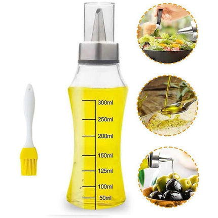 Bottle Of Oil Tortoiseshell Drinker + Silicone Brush.
