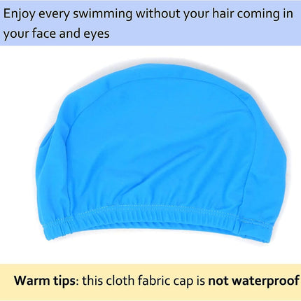 3PCS Solid Color Swim Cap Swimming Cap Swimming Hat for Teenager and Adult(not for Long Hair).