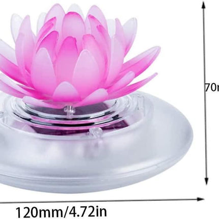 Pool floating light waterproof pool floating pond light lotus solar light for swimming pool pond garden decoration,garden pool light for garden.
