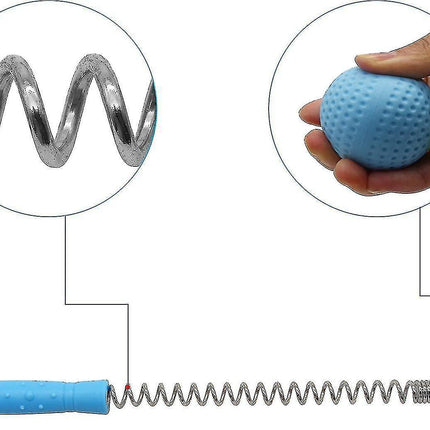 2pcs Massage Stick,massage Ball Hammer, Blue.