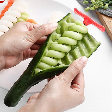 Vegetables Spiral Knife Potato Carrot Cucumber Salad Chopper Easy Spiral Screw Slicer Cutter Kitchen Tools Kitchen Gadgets.
