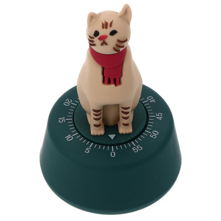 1pc Lovely Cartoon Cat Kitchen Timer Kitchen Time Reminder Countdown Timer.