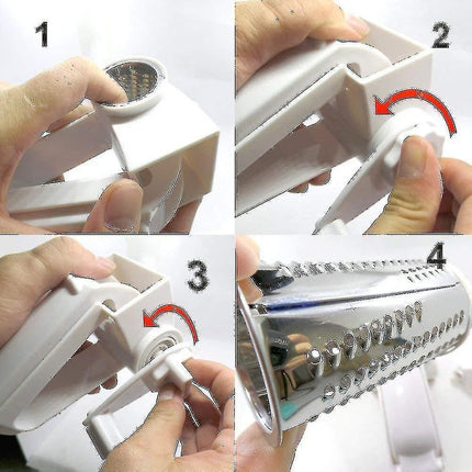 Cheese Grater With Container, Graters For Kitchen Cheese Shredder.
