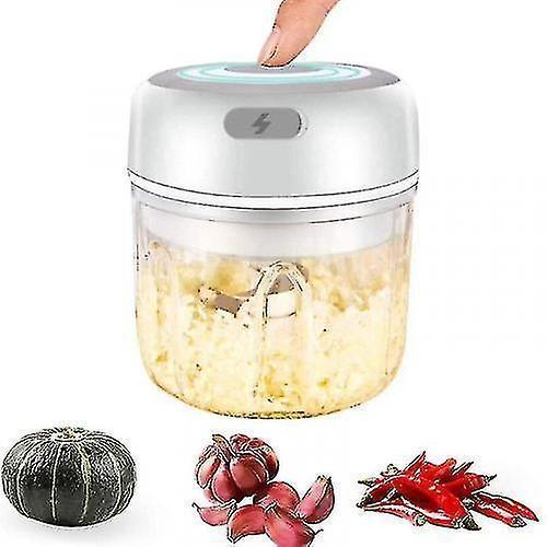 Mini Cordless Electric Garlic Grinder Kitchen Gadgets.