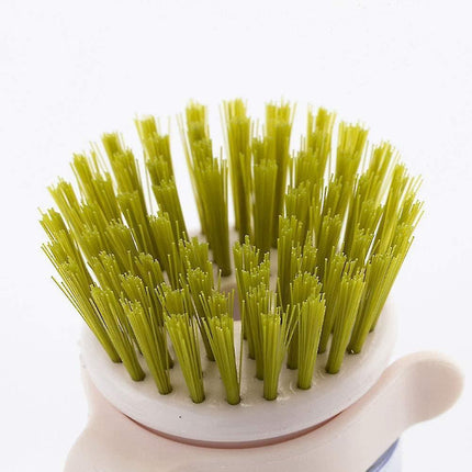 Palm Brush Upgraded,dish Brush Kitchen Soap Dispensing Brush With Storage Stand Dishes Mini Soap Liquid Brush For Kitchen Dish Pot Pan Sink.