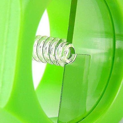 2pcs Creative Kitchen Gadget Spiral Cucumber Slicer Nut Shape Vegetable Cutter.