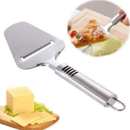 Silver Stainless Steel Cheese Peeler  Slicer Cutter Butter Slice Cutting Knife Kitchen Cooking Tools.