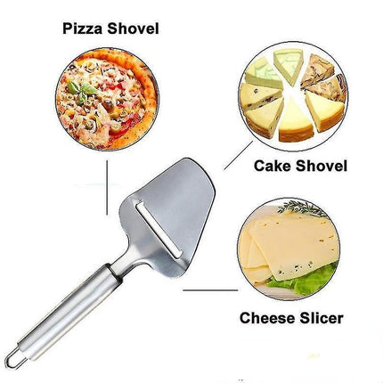 Silver Stainless Steel Cheese Peeler  Slicer Cutter Butter Slice Cutting Knife Kitchen Cooking Tools.