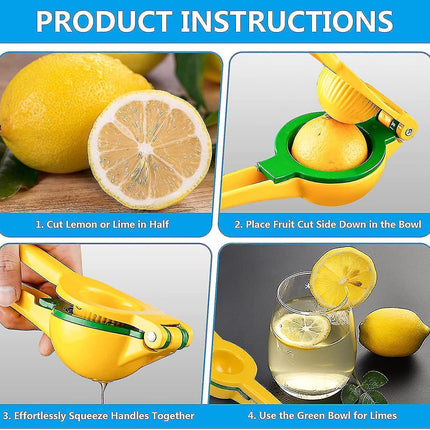 Lemon Squeezer,kitchen Manual Juicer Lemon Squeezer, Easy To Use Hand Press.