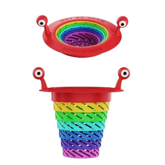 2pcs Colorful Kitchen Sink Strainer Retractable Food Catchers Hollow-out Drain Residue Filter Cocina Accessories.