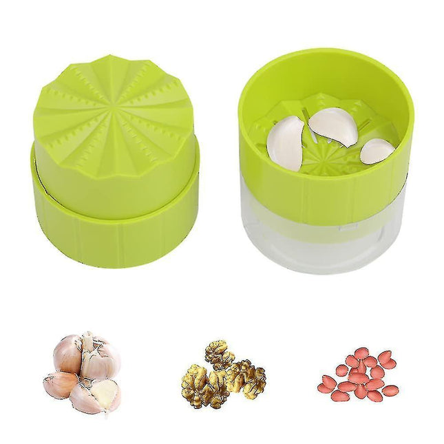 Manual Garlic Crusher, Garlic Twist Crusher Press, Plastic Garlic Press, Crusher Garlic, Practical Kitchen Tool.