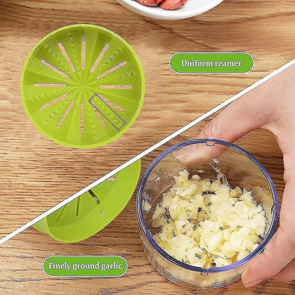 Manual Garlic Crusher, Garlic Twist Crusher Press, Plastic Garlic Press, Crusher Garlic, Practical Kitchen Tool.
