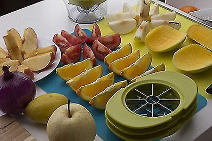 Easy Kitchen Tool 4-in-1 Fruit Mango Peeler Splitter Pitter Remover Apple Pear Corer Cutter Tomato Slicer.