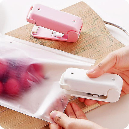 Heating Snack Sealing Machine Sealed Packaging Food Bags Heat Sealer Handheld Holder Food Saver Storage Kitchen Accessories.