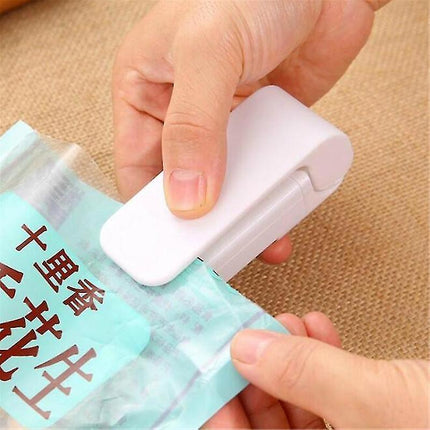 Heating Snack Sealing Machine Sealed Packaging Food Bags Heat Sealer Handheld Holder Food Saver Storage Kitchen Accessories.