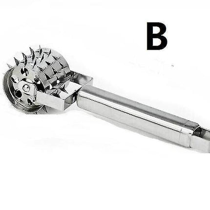 1pcs Stainless Steel Useful Loose Meat Tenderizers Meat Hammer For Steak Knock-sided For Steak Pork Pounders Kitchen Tools.