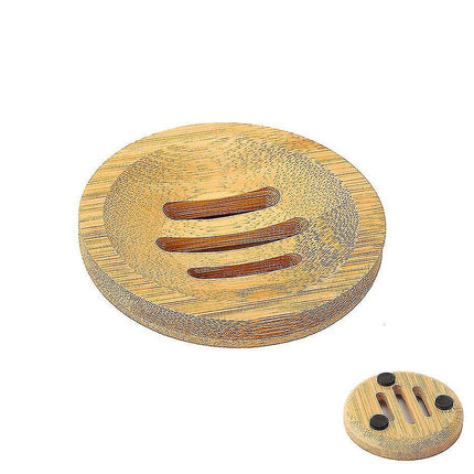 Bamboo Dish Scrub Brush Soap Dish Kitchen Wooden Dish Scrubber Cleaning Brush For Washing Dish Cast Iron Pan Pot.