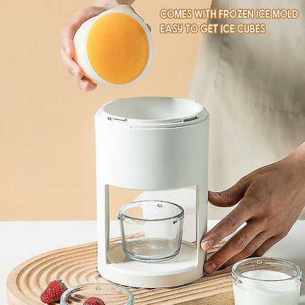 Ice Slushie Making Machine Durable Multipurpose Ice Crusher For Ice Cream Drinking.