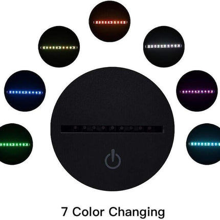 3D Light Lamps Tiger 3D Illusion lamp led Night Light Optical Illusion Lights Night lamp Adults led Lights for babies Girls Boys.