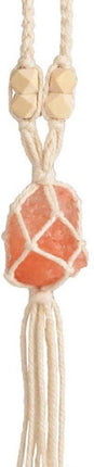 Himalayan Stone Healing Crystals Feng Shui Hanging Ornament Car Ornament Meditation Hanging Ornament Window Ornament.