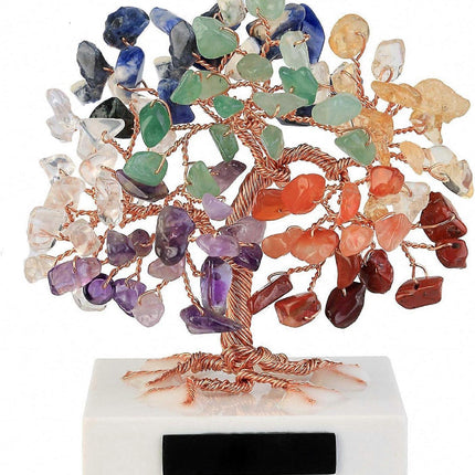 Premium quality natural chakra crystal tree with healing properties.