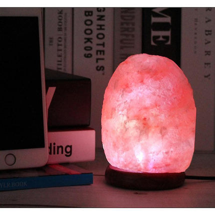 Crystal Salt Lamp Usb Natural Colorful Color Changing Warm White Led Mineral Salt Lamp Night Light.