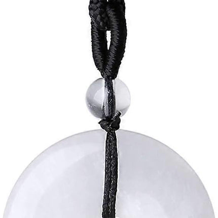 Crystal Necklace for Men Women Healing Crystal Stone Bar Pendant Necklace Adjustable Rope Necklace Natural Gemstone Necklace Jewelry.