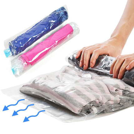10Travel Compression Bags, Travel Essentials Vacuum Packing Space Saver Bags for Cruise Travel Accessories (10-Travel).
