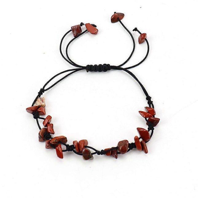 Handmade Natural Gemstones Bracelet 7 Chakras Healing Crystals Bracelet Yoga Stone Beads Bracelets Meditation Bangle for Womens Mens.