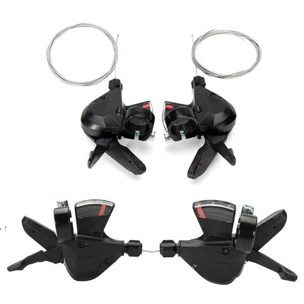 1 Pair 3x8 Speed MTB Bike Bicycle Left Right Shifter for Shimano Acera SL-M310.