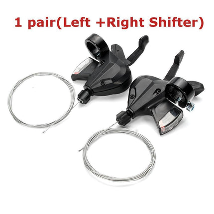 1 Pair 3x8 Speed MTB Bike Bicycle Left Right Shifter for Shimano Acera SL-M310.