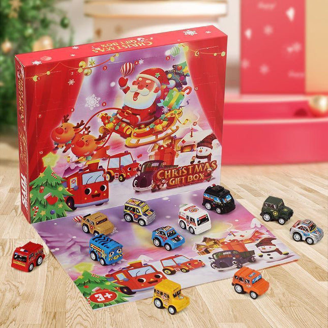 24pcs Car Advent Calendar For Christmas.