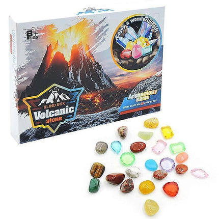 Advent Calendar- Rocks, Minerals & Fossils Advent Calendar for Babies & Geology Enthusiasts, a Complete Rock Collection Christmas Countdown Calendar.