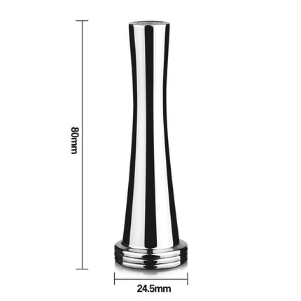 Stainless Steel Reusable Coffee Capsules with Press Coffee Tamper Refillable Coffee Pod Filter for Nespresso.