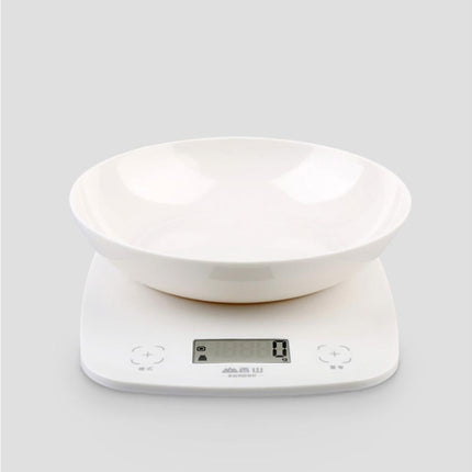 Xiangshan Kitchen Scale 2g-5kg Portable Electronic LCD Display Intelligent Touch Switch Scale Detachable Tray.